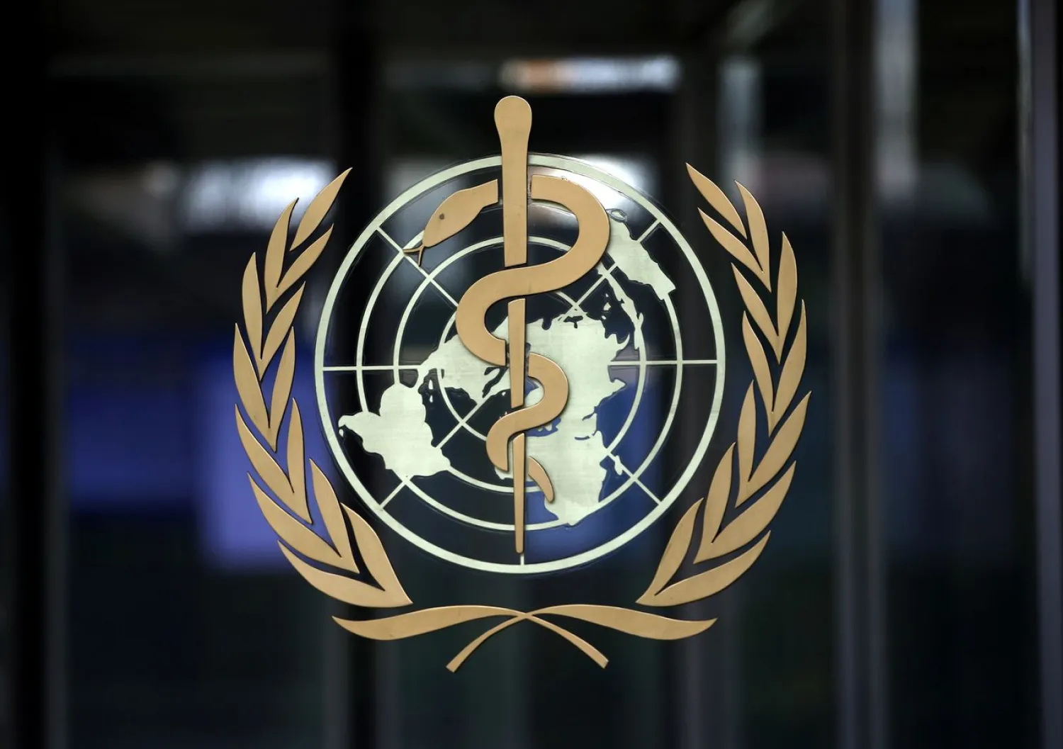 A logo is pictured on the headquarters of the World Health Organization (WHO) ahead of a meeting of the Emergency Committee on the novel coronavirus (2019-nCoV) in Geneva, Switzerland, January 30, 2020. REUTERS/Denis Balibouse/