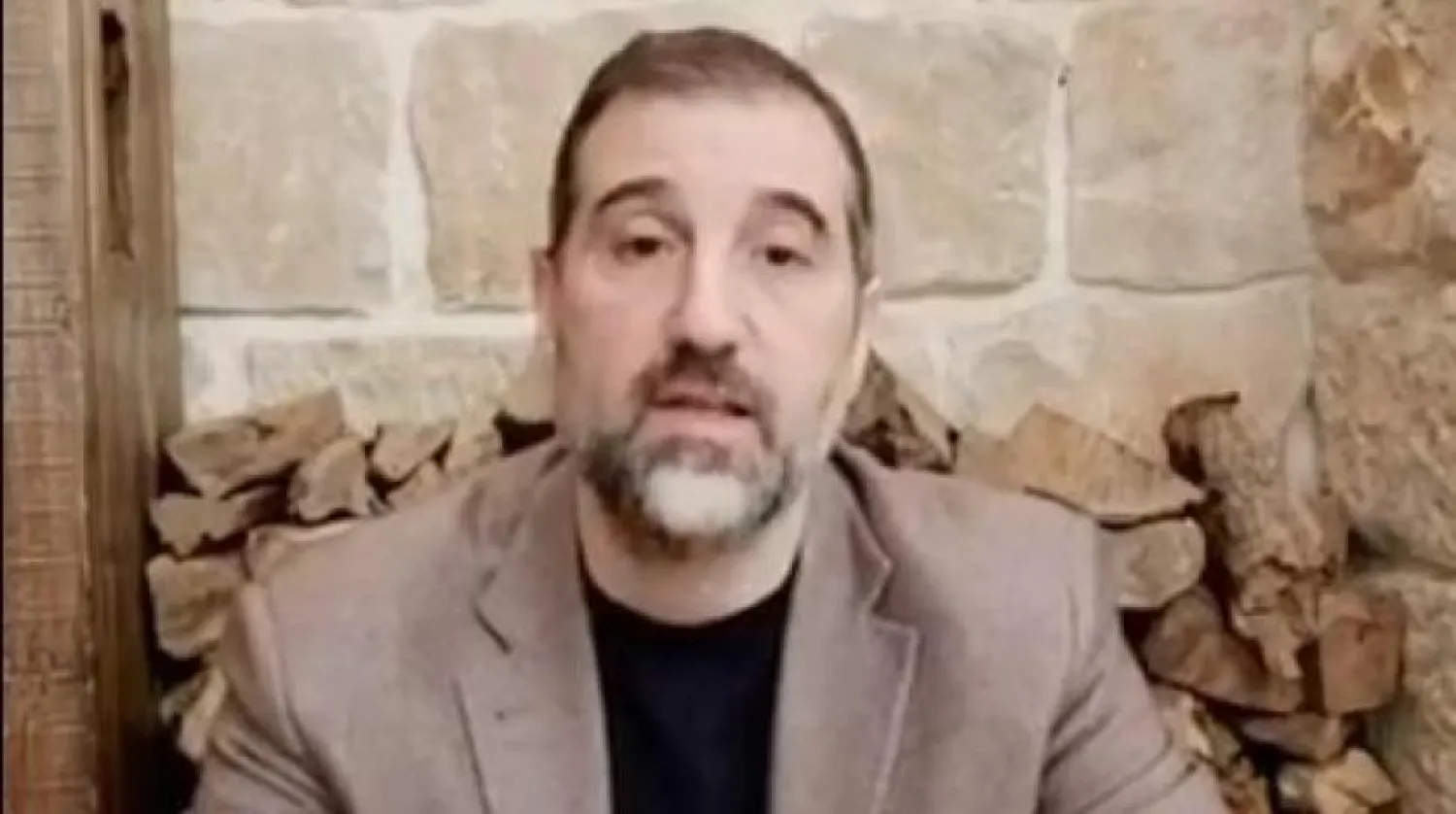 Screengrab from a video posted by Rami Makhlouf on Facebook