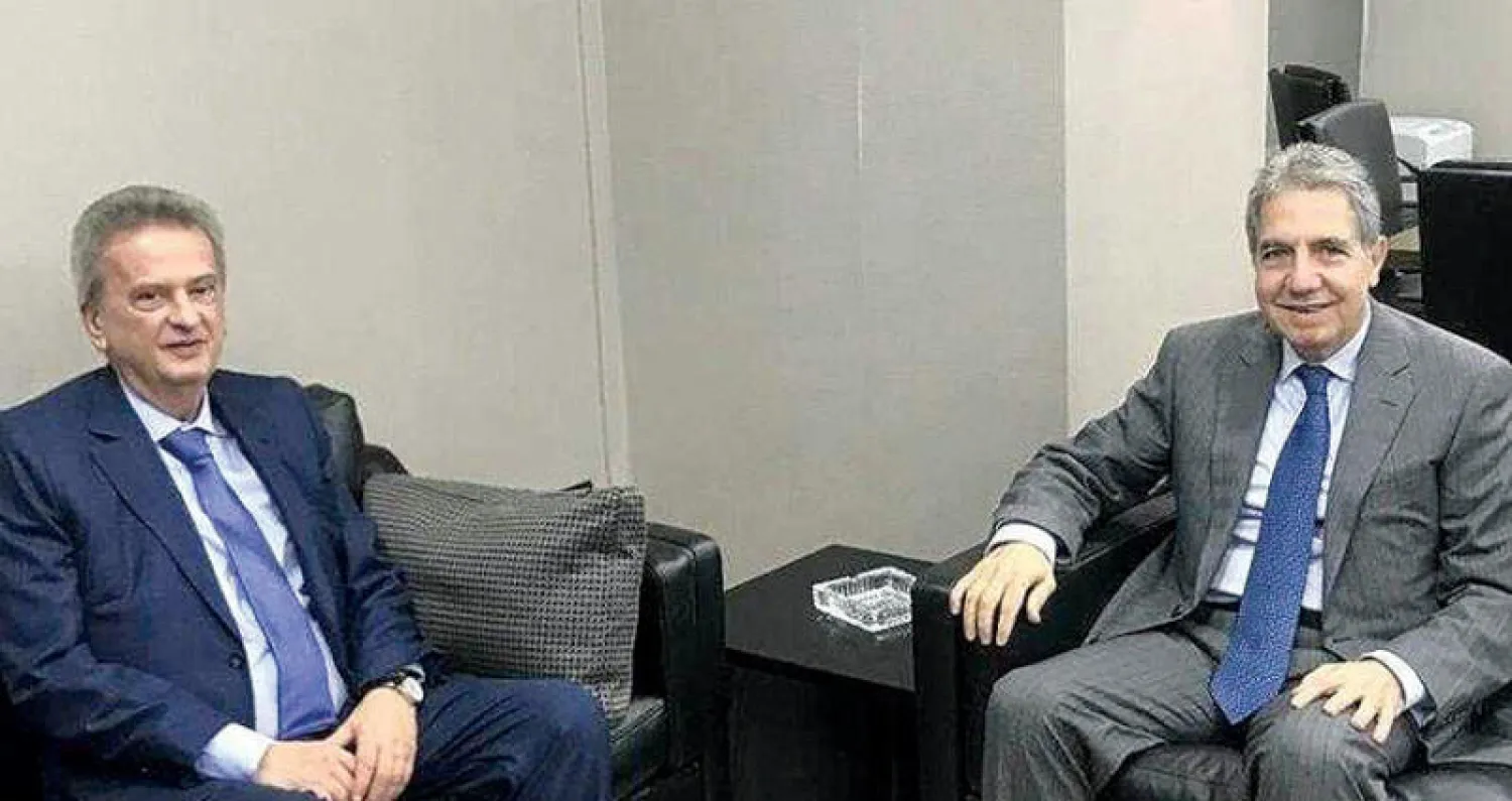 وزير المال وحاكم مصرف لبنان (المركزية)