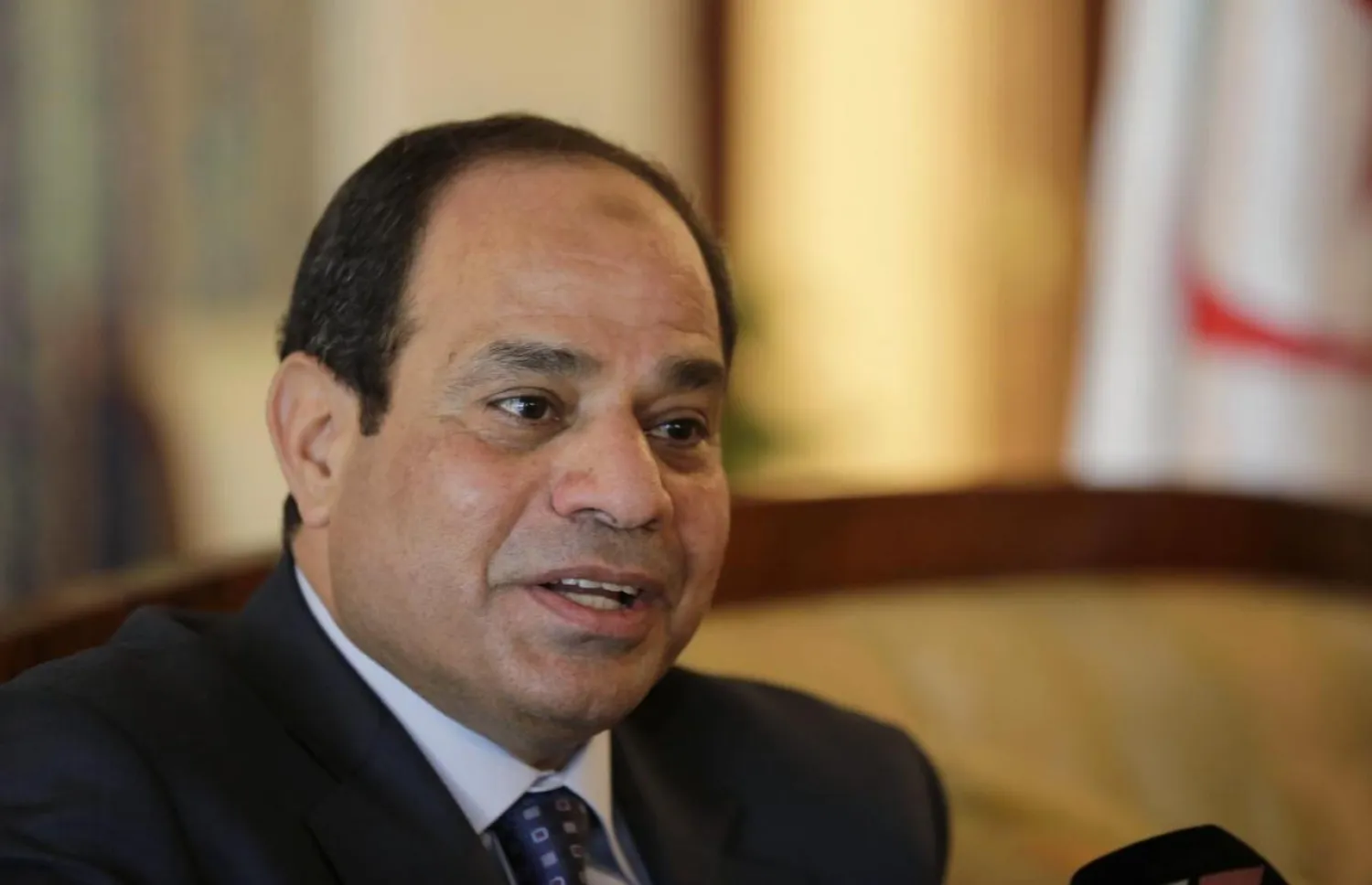 Egyptian President Abdul Fattah al-Sisi. (Reuters)