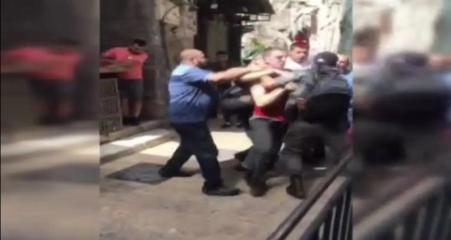 İsrail güçleri Mescid-i Aksa'nın imamı Şeyh Welid Seyam'ın oğlunu gözaltına aldı