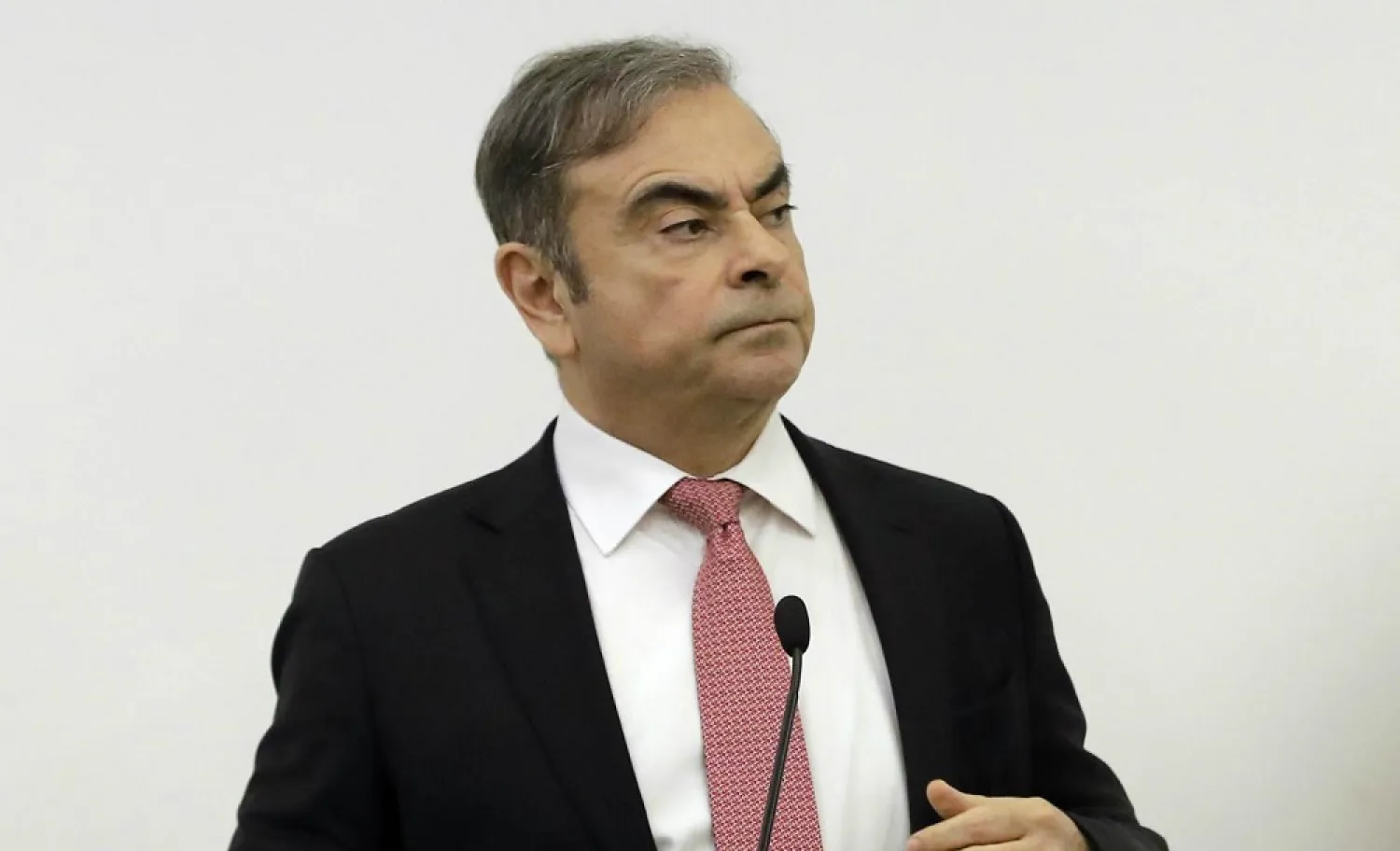 Former Nissan chief Carlos Ghosn. (AFP)