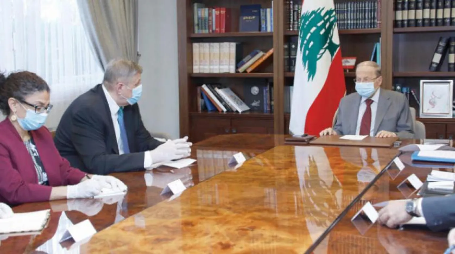 Avn dün Birleşmiş Milletler Genel Sekreteri temsilcisi ile bir araya geldi (Dalati & Nohra)