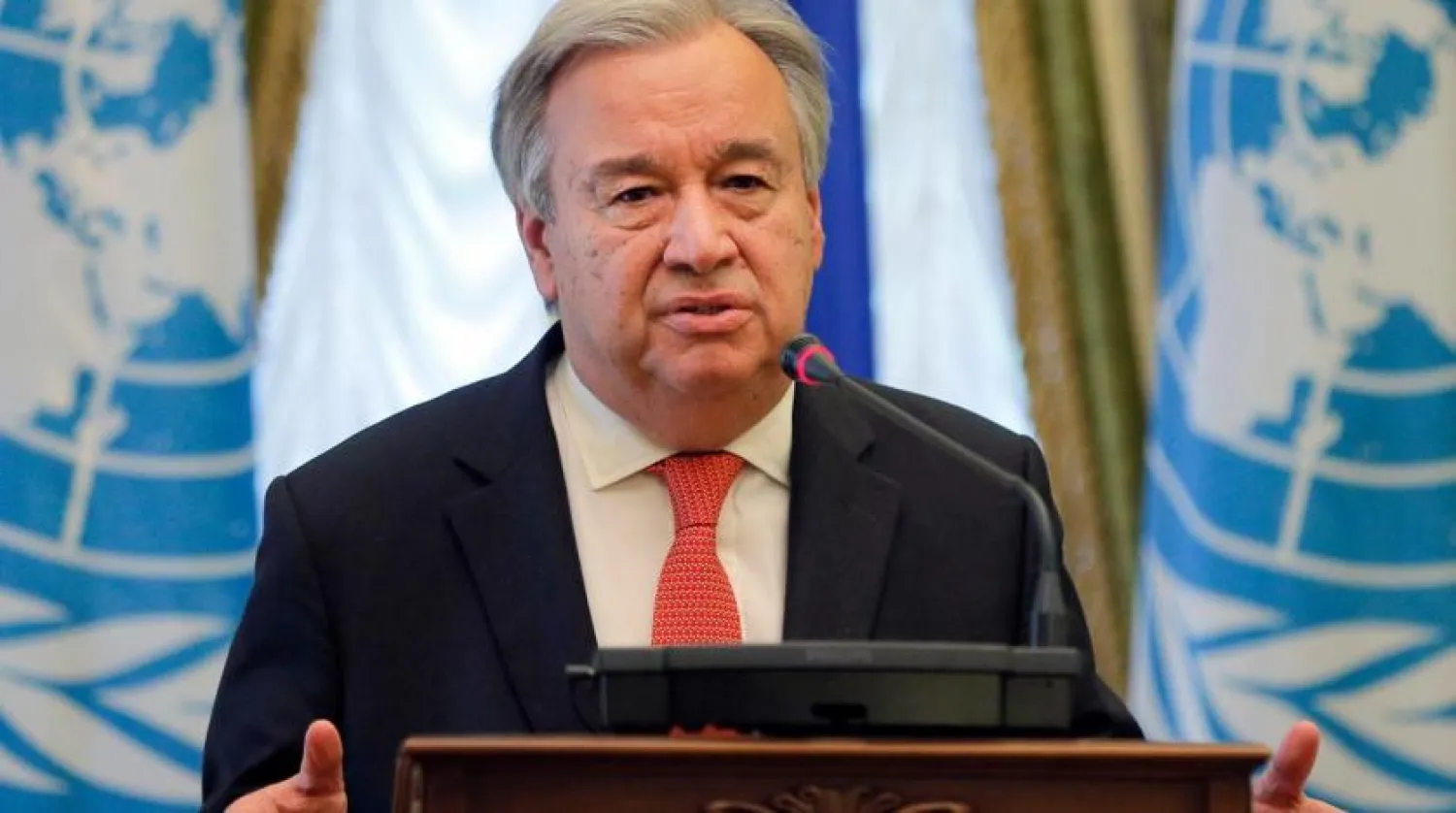 UN Secretary-General Antonio Guterres. (AP)
