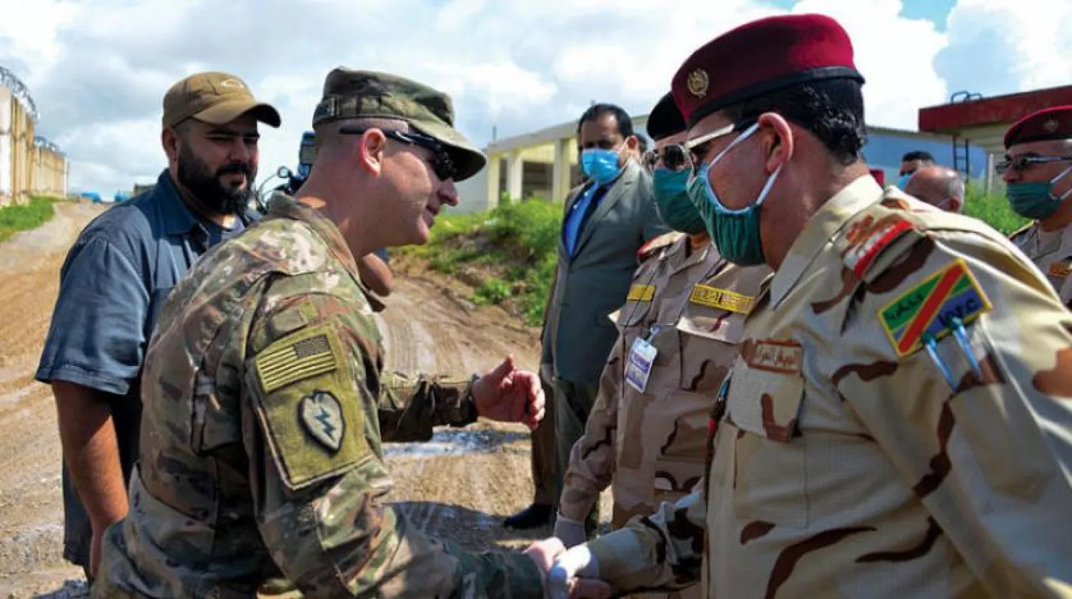 Geçen Mart ayında Musul havalimanındaki koalisyon ortak operasyon üsleri Irak kuvvetlerine teslim edildi (AFP)