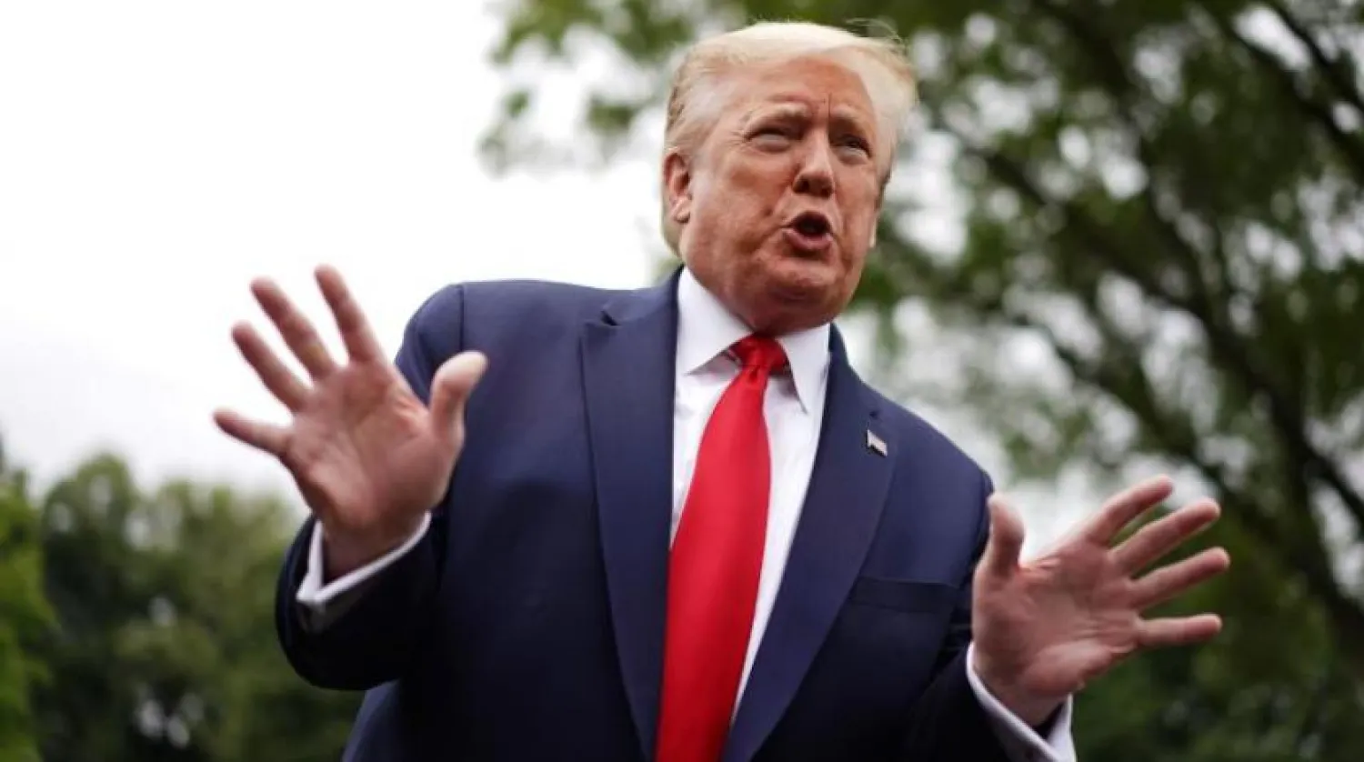 ABD Başkanı Donald Trump Beyaz Saray'da (AFP) 
