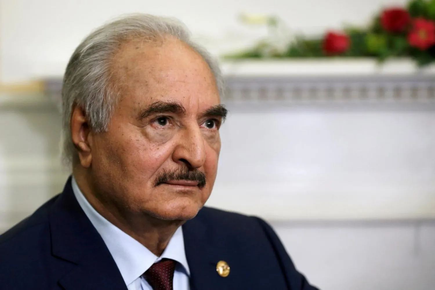 LNA commander Khalifa Haftar. (Reuters)