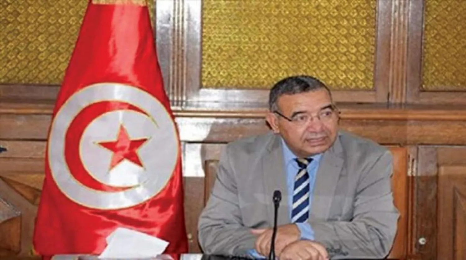 Tunisia’s Minister of Equipment, Housing and Spatial Planning Moncef Sliti. Asharq Al-Awsat