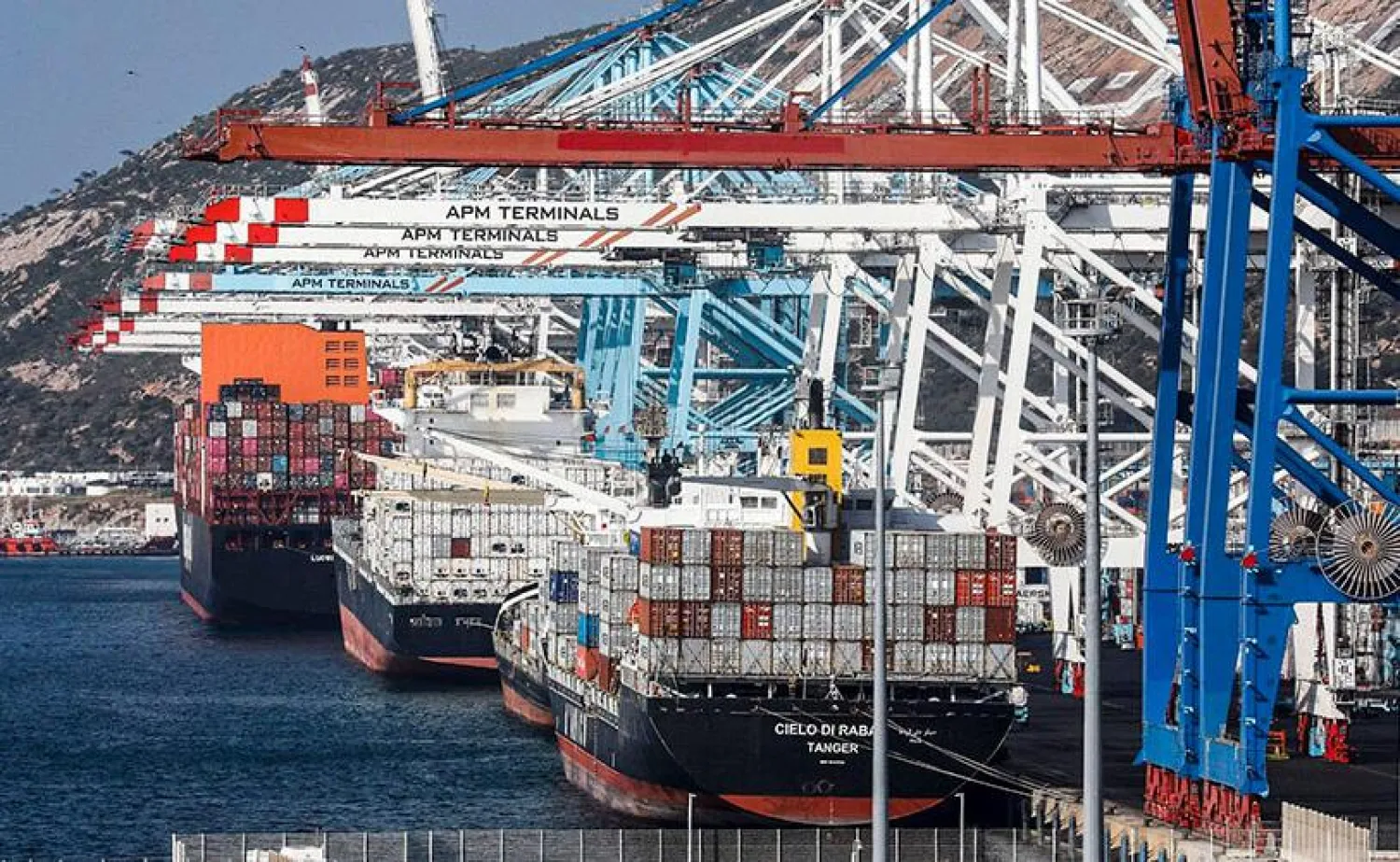 Terminal I of the Tangier Med port in the northern city of Tangier, Morocco (File photo: AFP)
