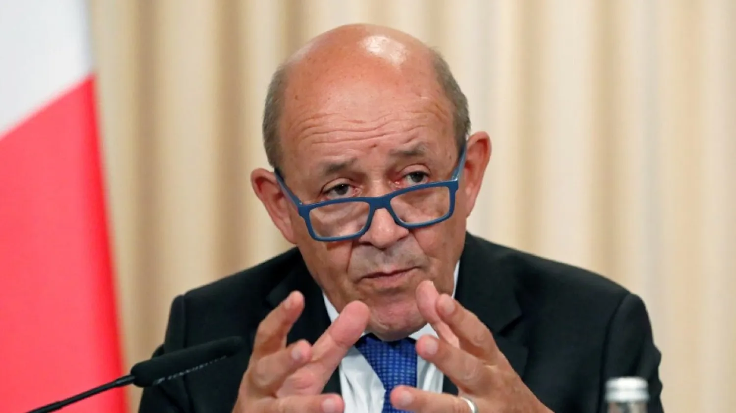 French Foreign Minister Jean-Yves Le Drian. (Reuters)