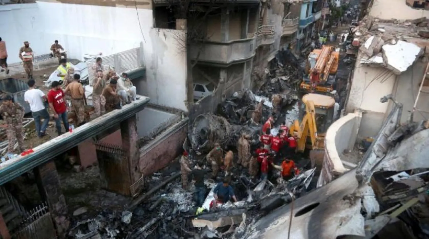 Pakistan uçak kazasından (AP)
