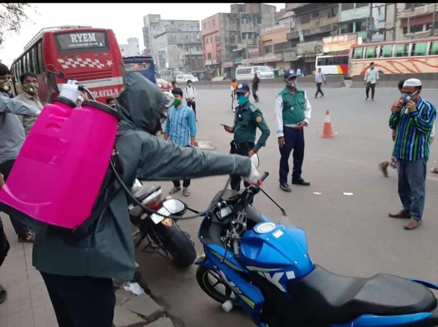 Bangladeş'te Kovid-19 vaka sayısı 40 bini aştı