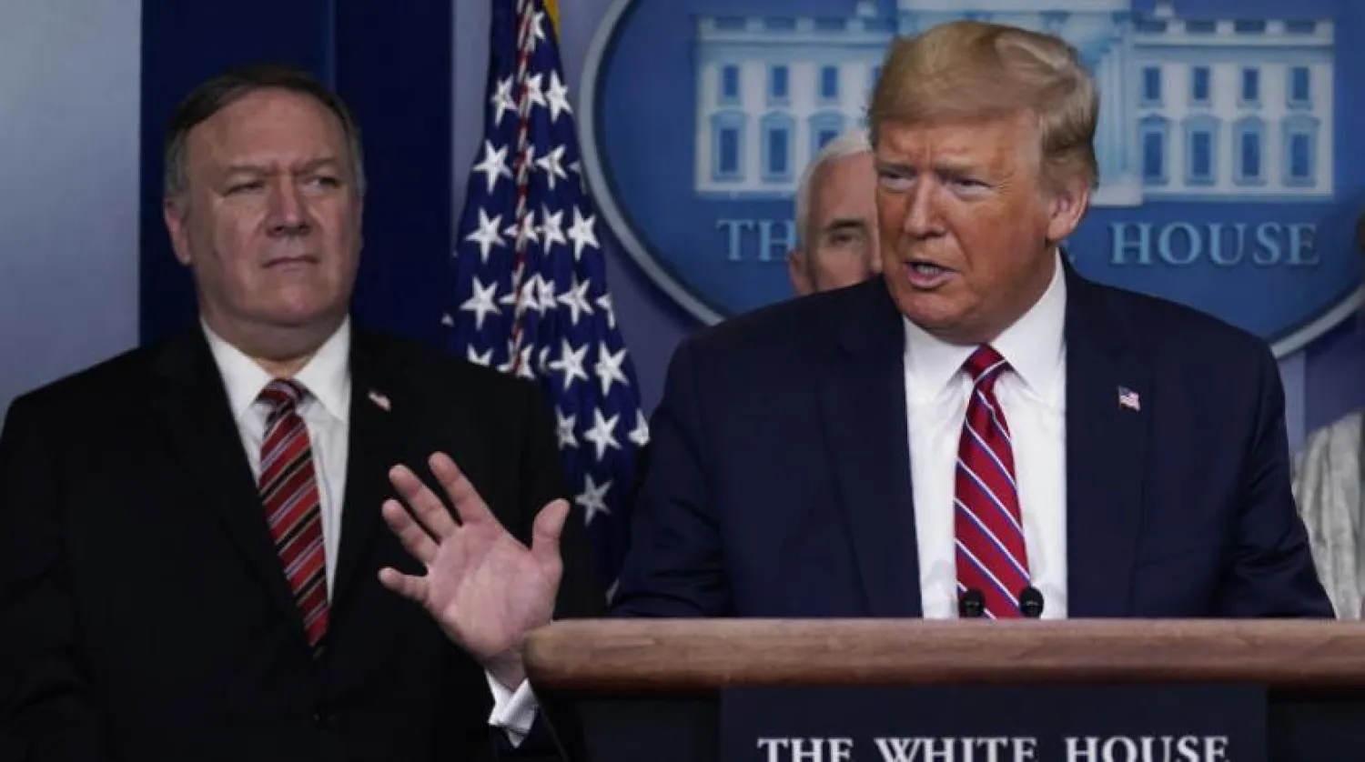 ABD Başkanı Donald Trump ve Dışişleri Bakanı Mike Pompeo Beyaz Saray’da (Arşiv- AP)