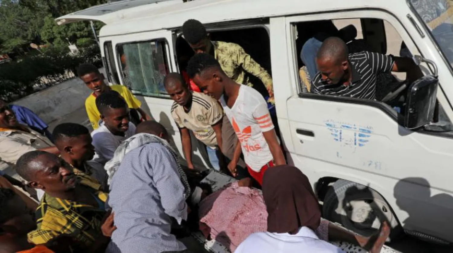 Somali’de yaşanan saldırının ardından çekilen bir kare (Reuters)
