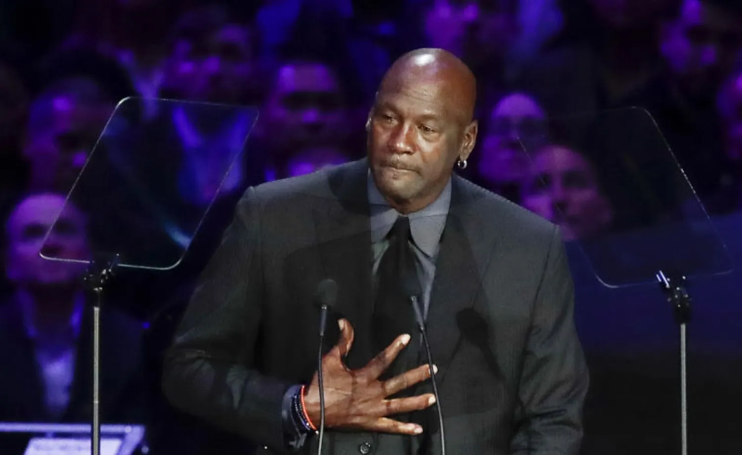 أسطورة كرة السلة الأميركية مايكل جوردان (أرشيفية- أ.ب)