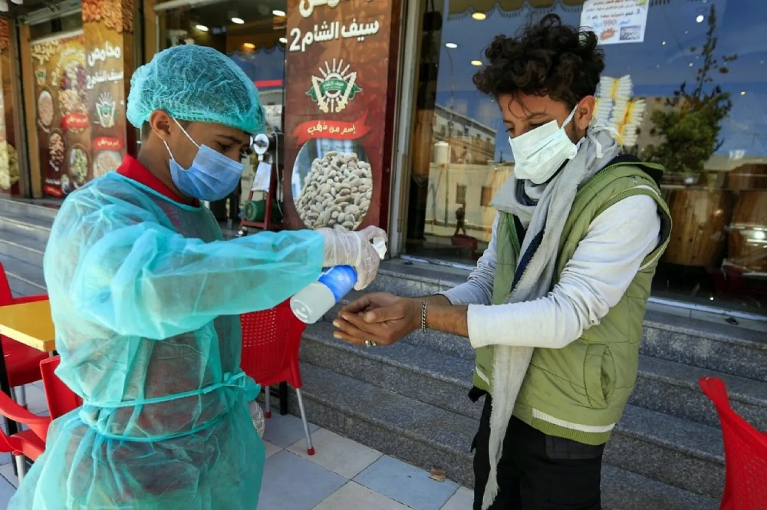 Black market thrives as Houthis take advantage of coronavirus outbreak for their own gain. (AFP)