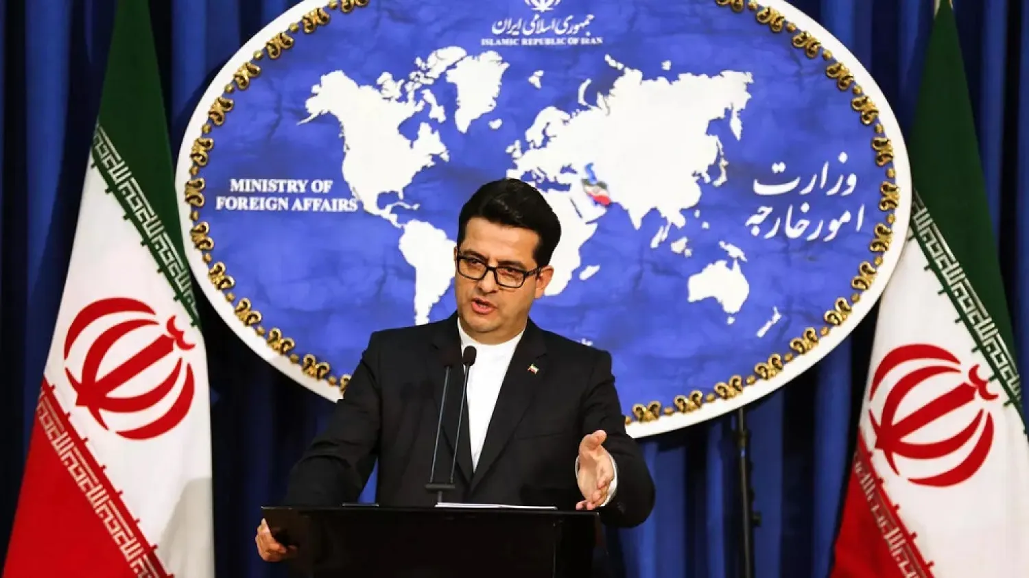 Iran's foreign ministry spokesman Abbas Mousavi. (AFP)