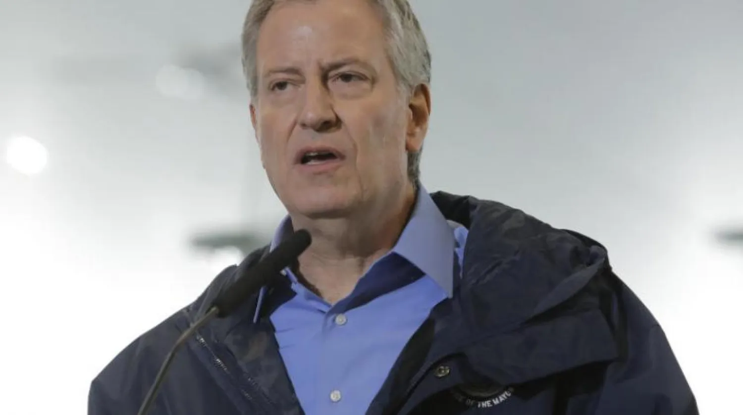 New York Valisi Bill de Blasio. (AB)