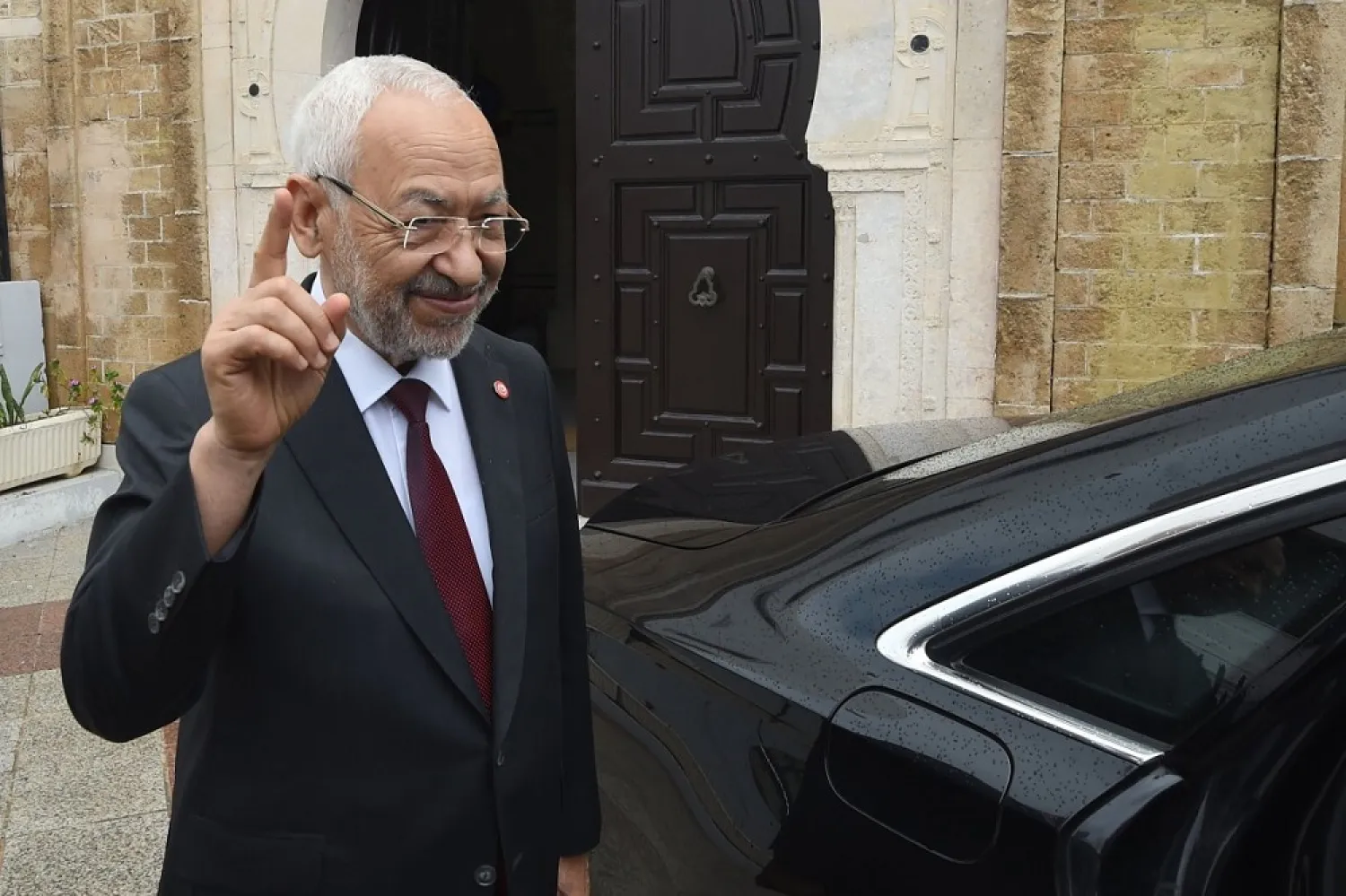 Tunisian parliament Speaker Rached al-Ghannouchi. (Getty Images)