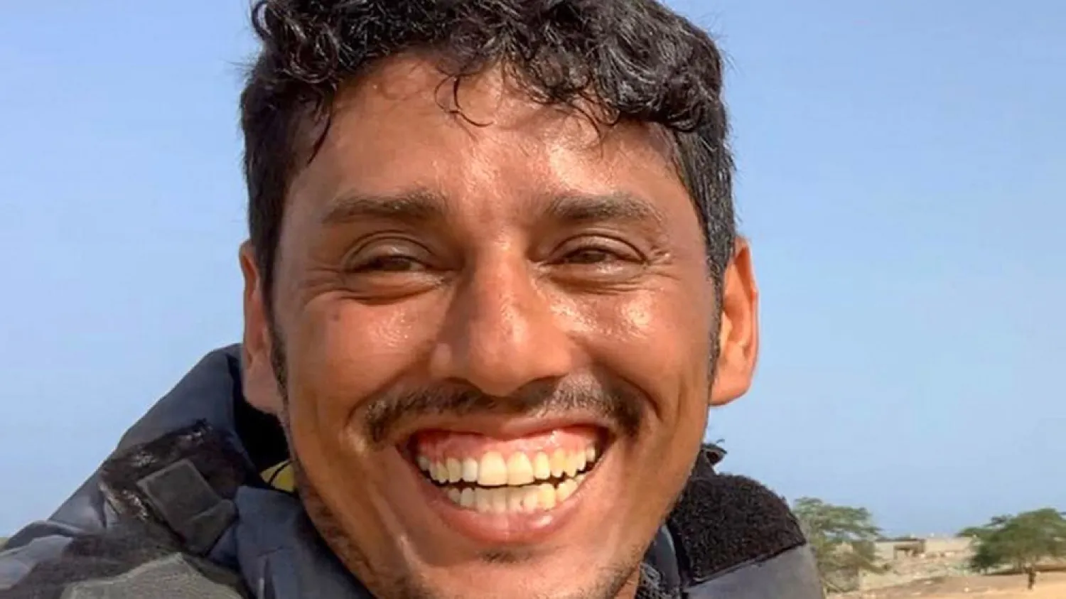 Videographer and photographer Nabil Hasan al-Quaety. (AFP)