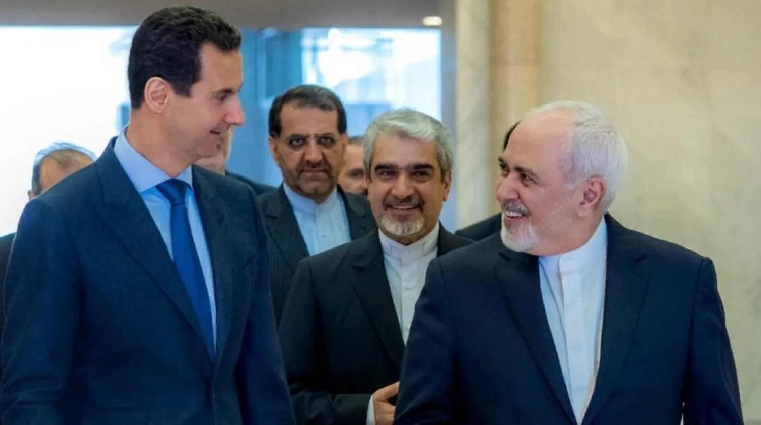 Esed ve İran Dışişleri Bakanı Zarif (Arşiv)