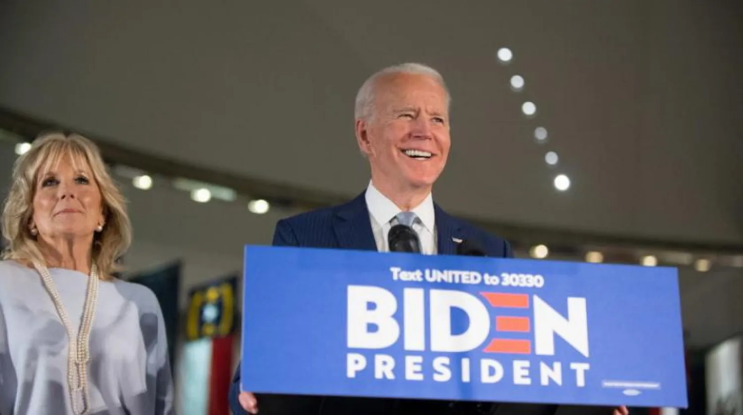 ABD eski Başkan Yardımcısı Joe Biden ABD başkanlık seçimlerinde Demokrat Parti’den aday (EPA)