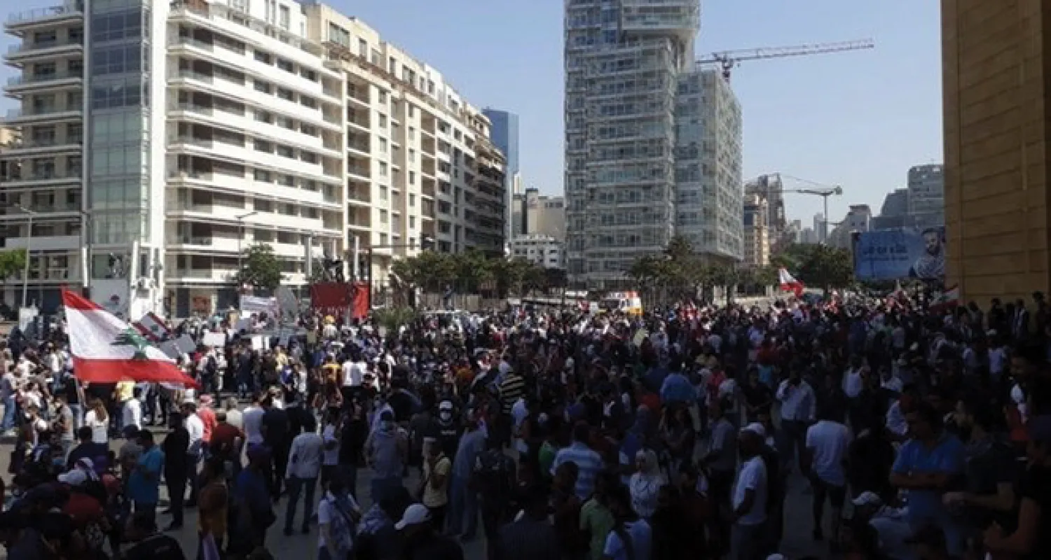 Lübnan'da çıkan protestolarda 35 kişi yaralandı