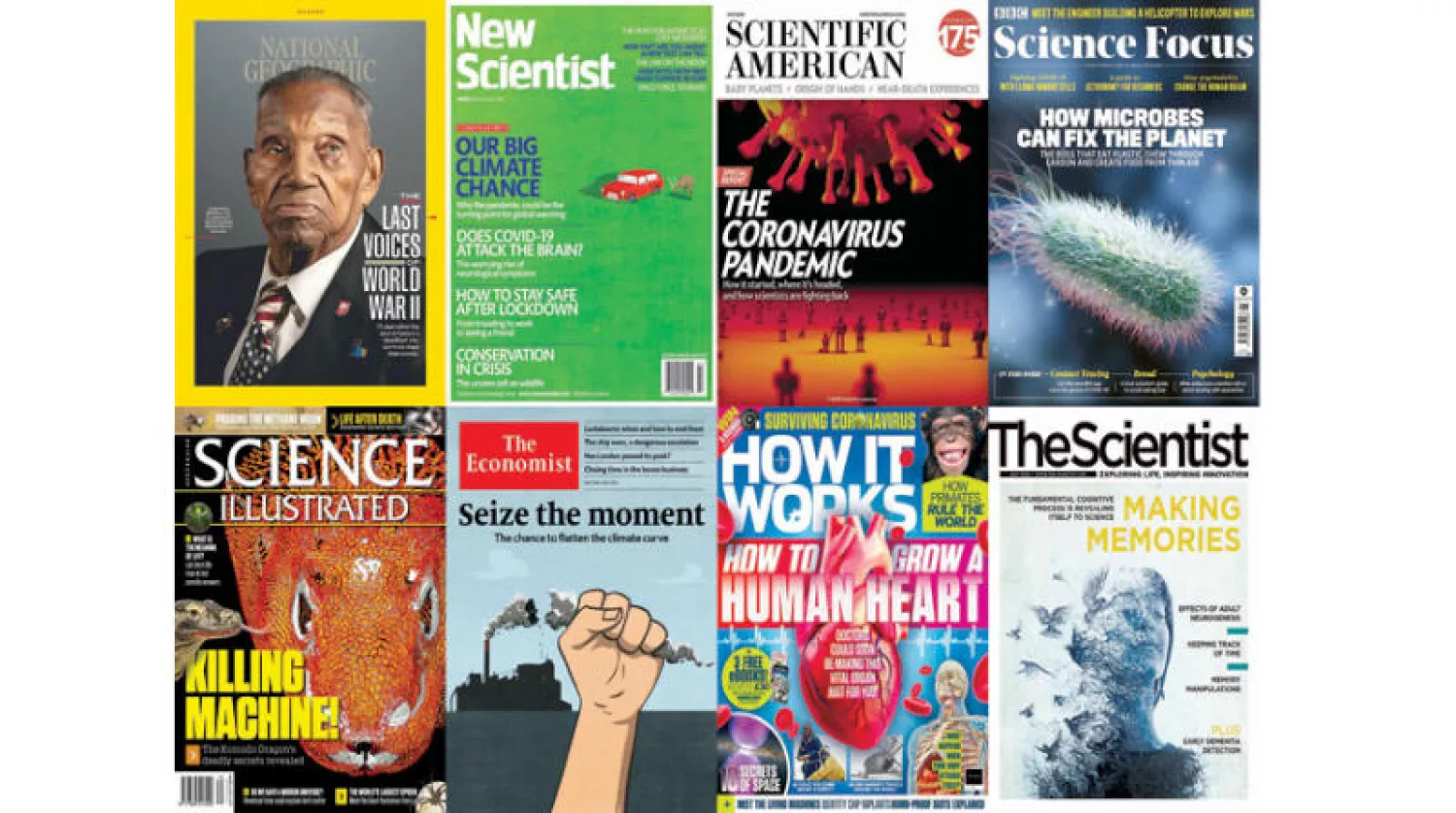 البيئة في مجلات الشهر... الوباء ينافس تغيُّر المناخ