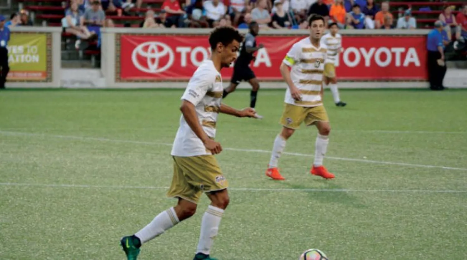 The Footballer Who Signed His First EFL Contract a Fortnight Before Lockdown