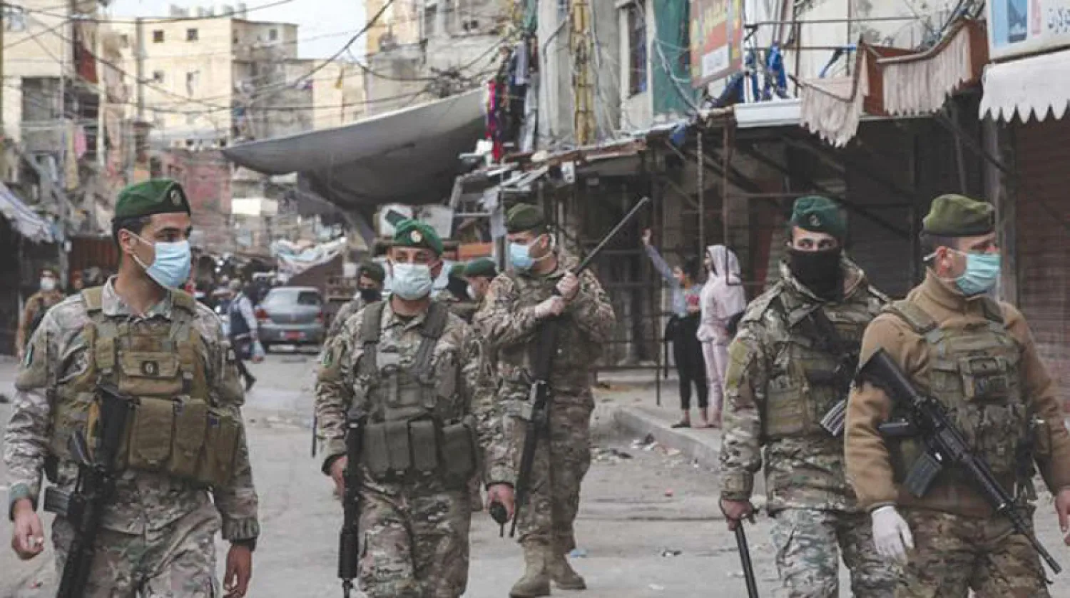 الجيش اللبناني يؤكد عدم تهاونه مع المخلين بالأمن (الوكالة المركزية)