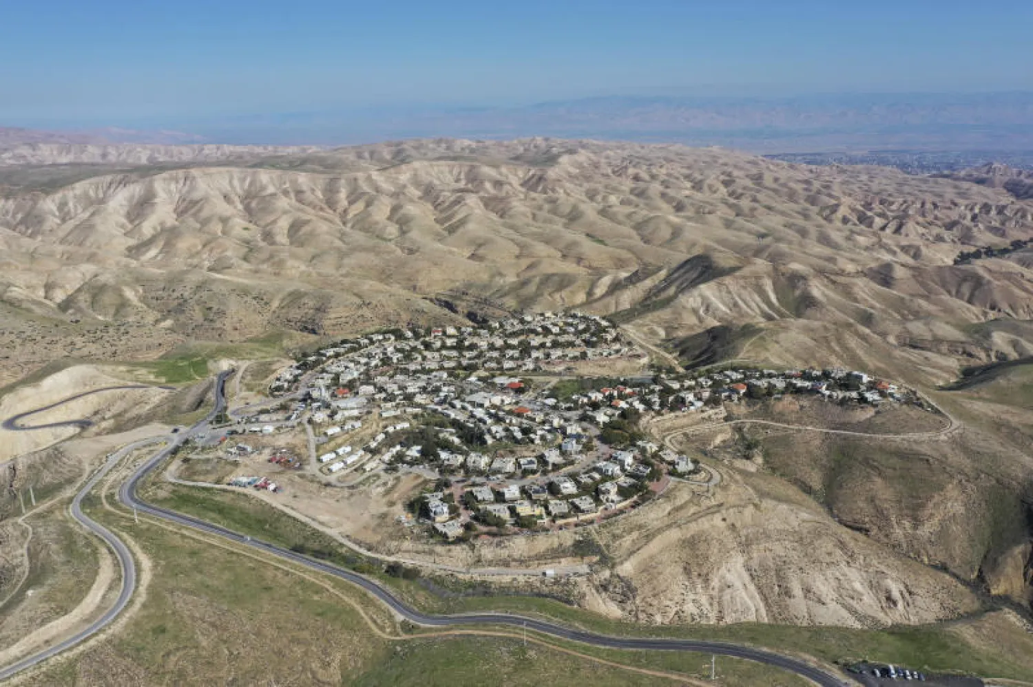 مستوطنة إسرائيلية في الضفة الغربية (أ.ب)