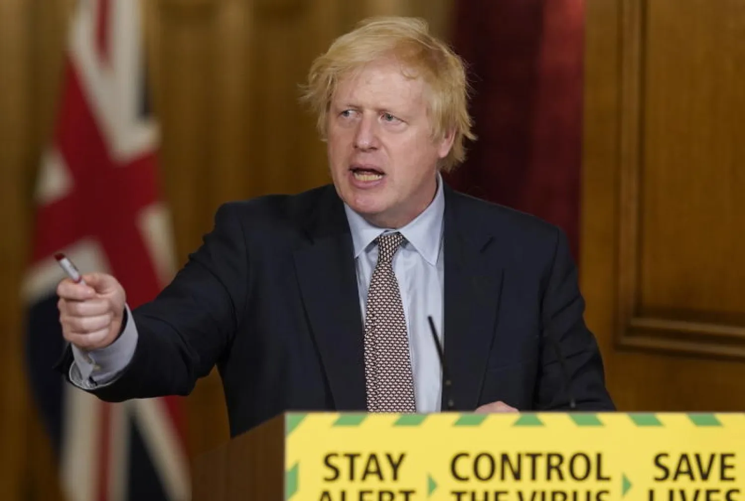 رئيس الوزراء البريطاني بوريس جونسون (إ.ب.أ)