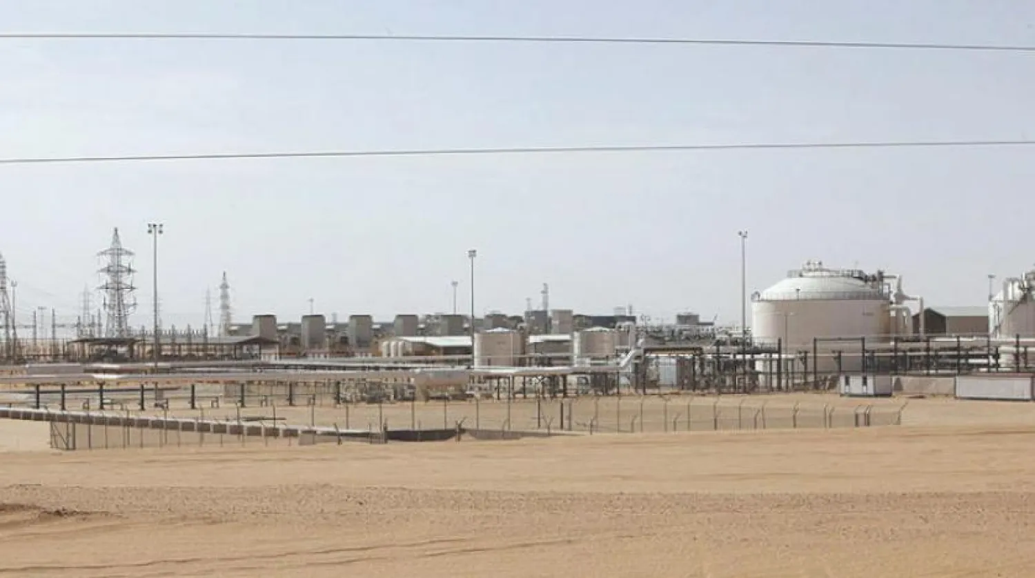 Libyan oilfield AAWSAT AR
