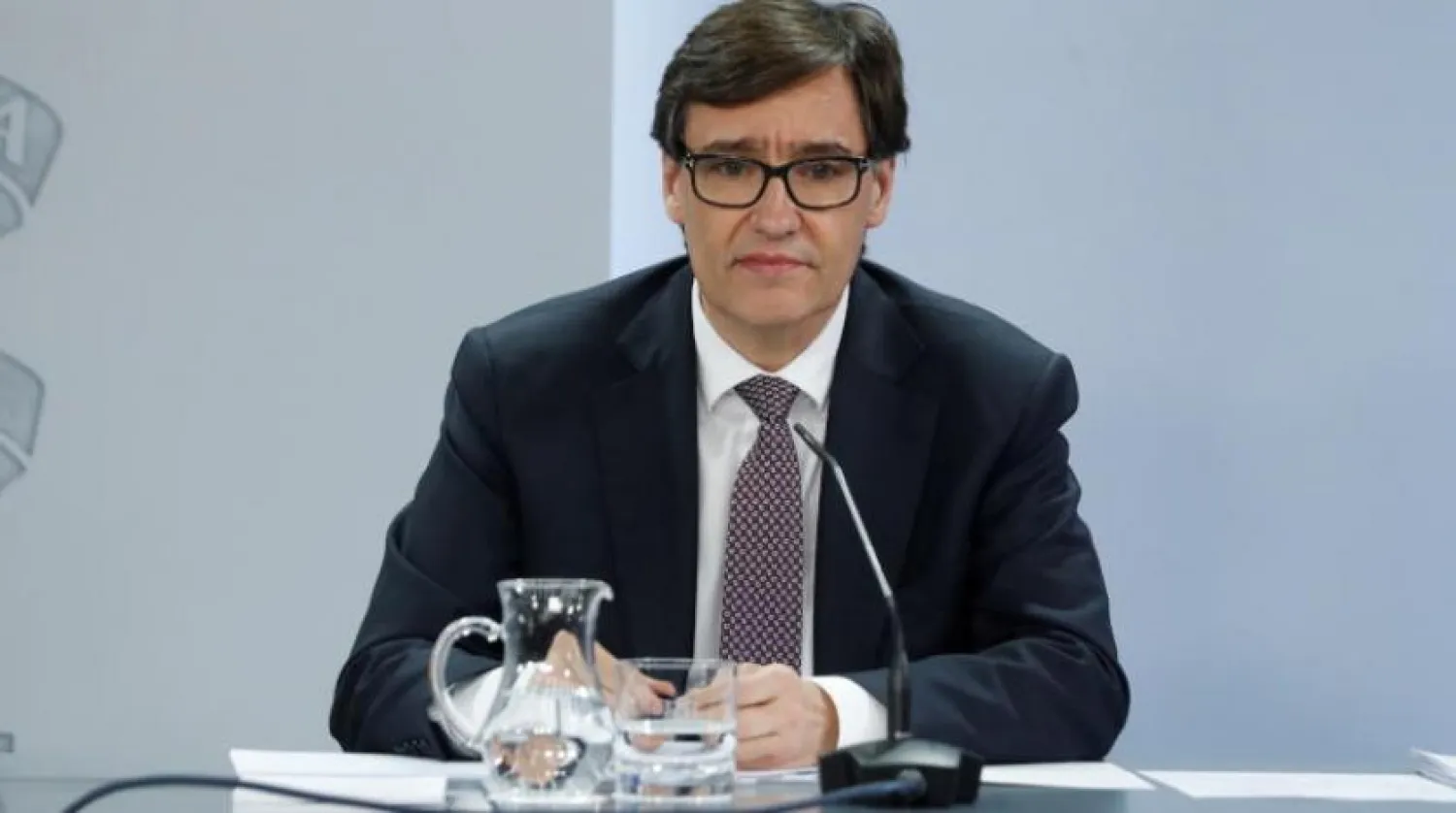 İspanya Sağlık Bakanı Salvador İlla Madrid’de (EPA)