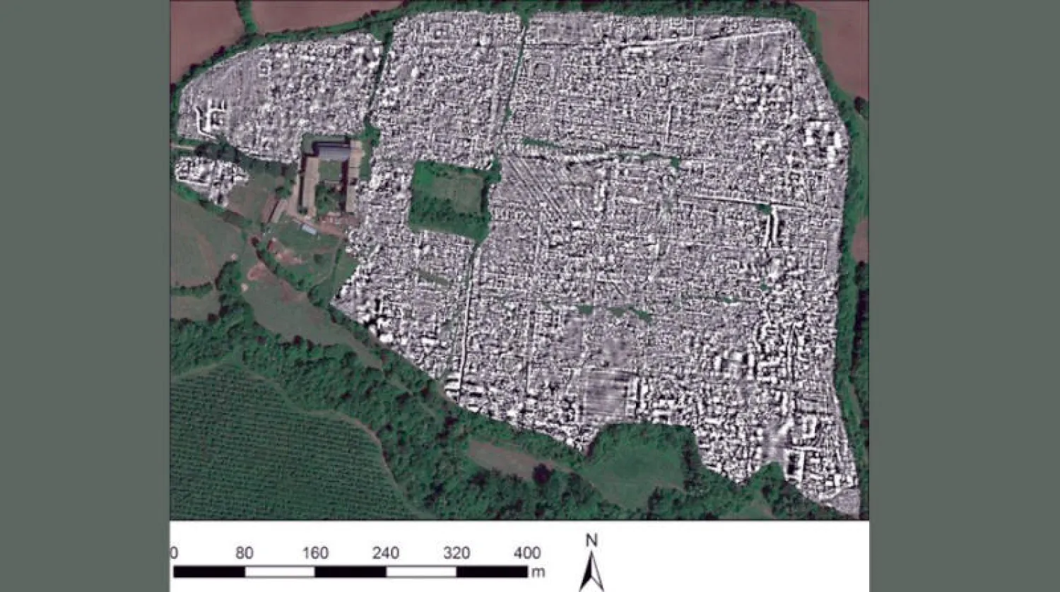 خرائط شاملة لمدينة رومانية