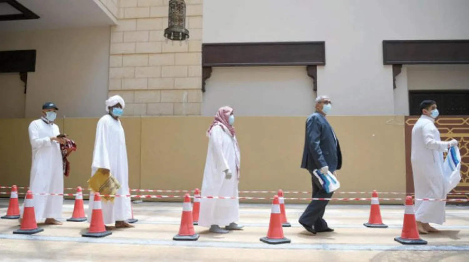 Mosques are being monitored closely after some worshipers do not adhere to the required procedures, (Photo Credit: Bashir Saleh)