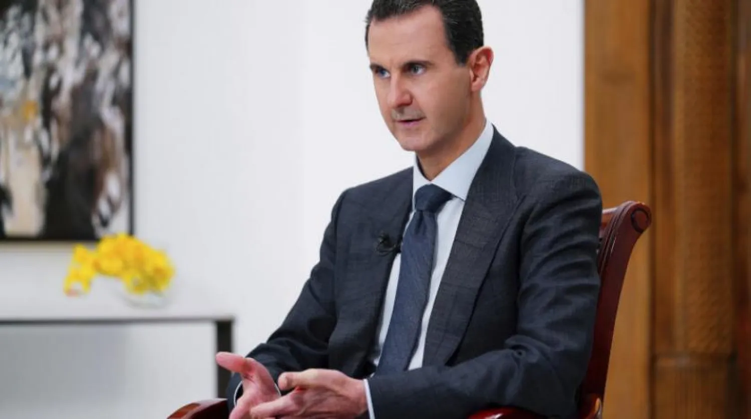 AP file photo of head of the Syrian regime Bashar al-Assad
