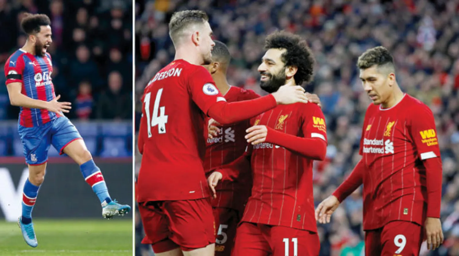 لاعبو ليفربول متعطشون لاستئناف الدوري الإنجليزي (رويترز)  -  تاونساند جناح كريستال بالاس من المعارضين لاستئناف النشاط الرياضي