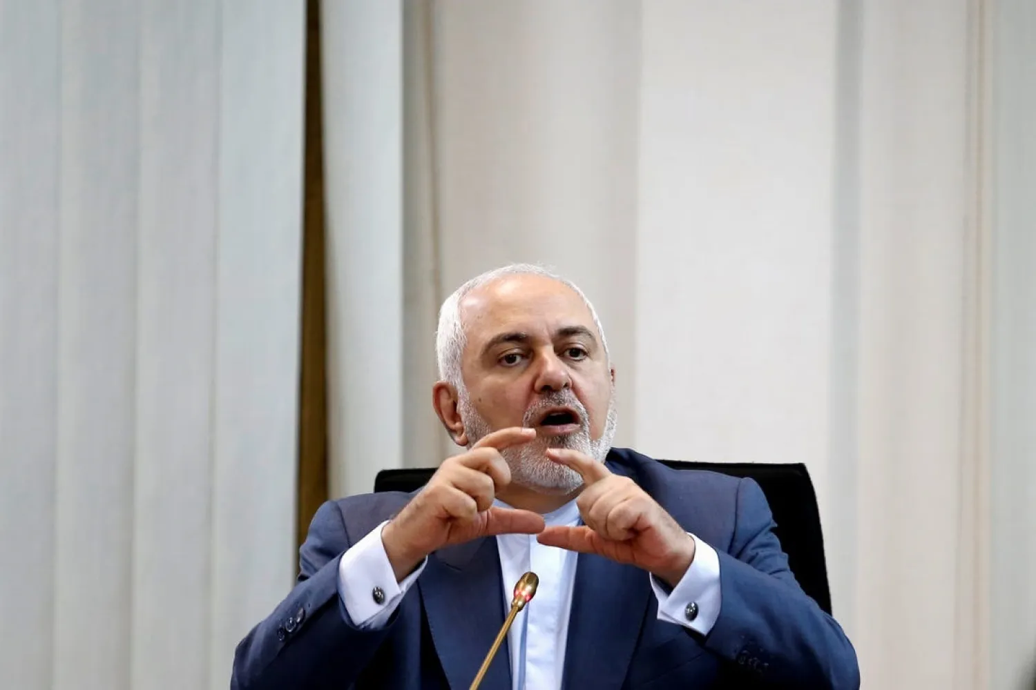 Iran’s Foreign Minister Mohammad Javad Zarif. (Reuters)
