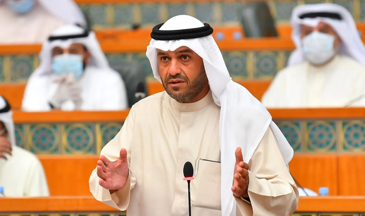 Kuwait’s Interior Minister Anas al-Saleh. (KUNA)