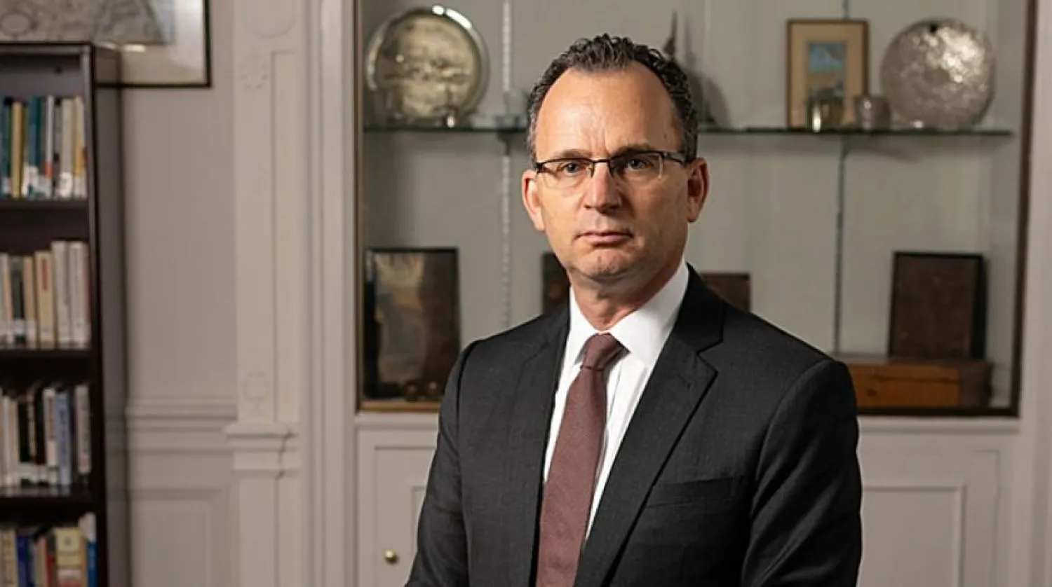 Paul Salem, president of the Washington-based Middle East Institute (Asharq Al-Awsat)