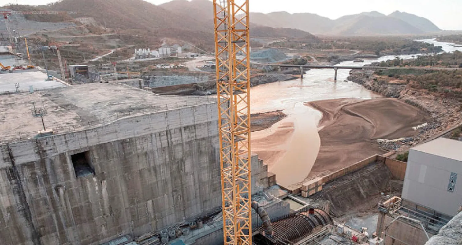 عملية ملء بحيرة «سد النهضة» تشكل قلقا لمصر والسودان (أ.ف.ب)