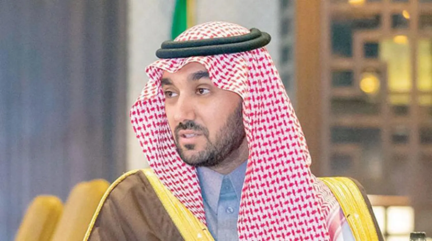 Saudi Prince Abdulaziz Bin Turki Al-Faisal, the Minister of Sport. via Asharq Al-Awsat.