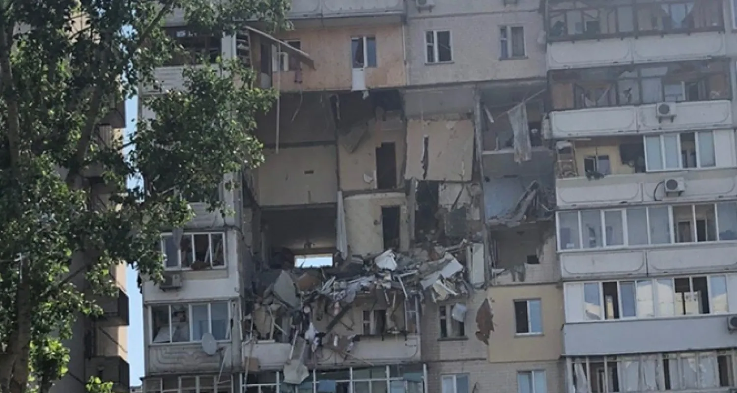 Ukrayna'da doğal gaz patlaması: 1 ölü