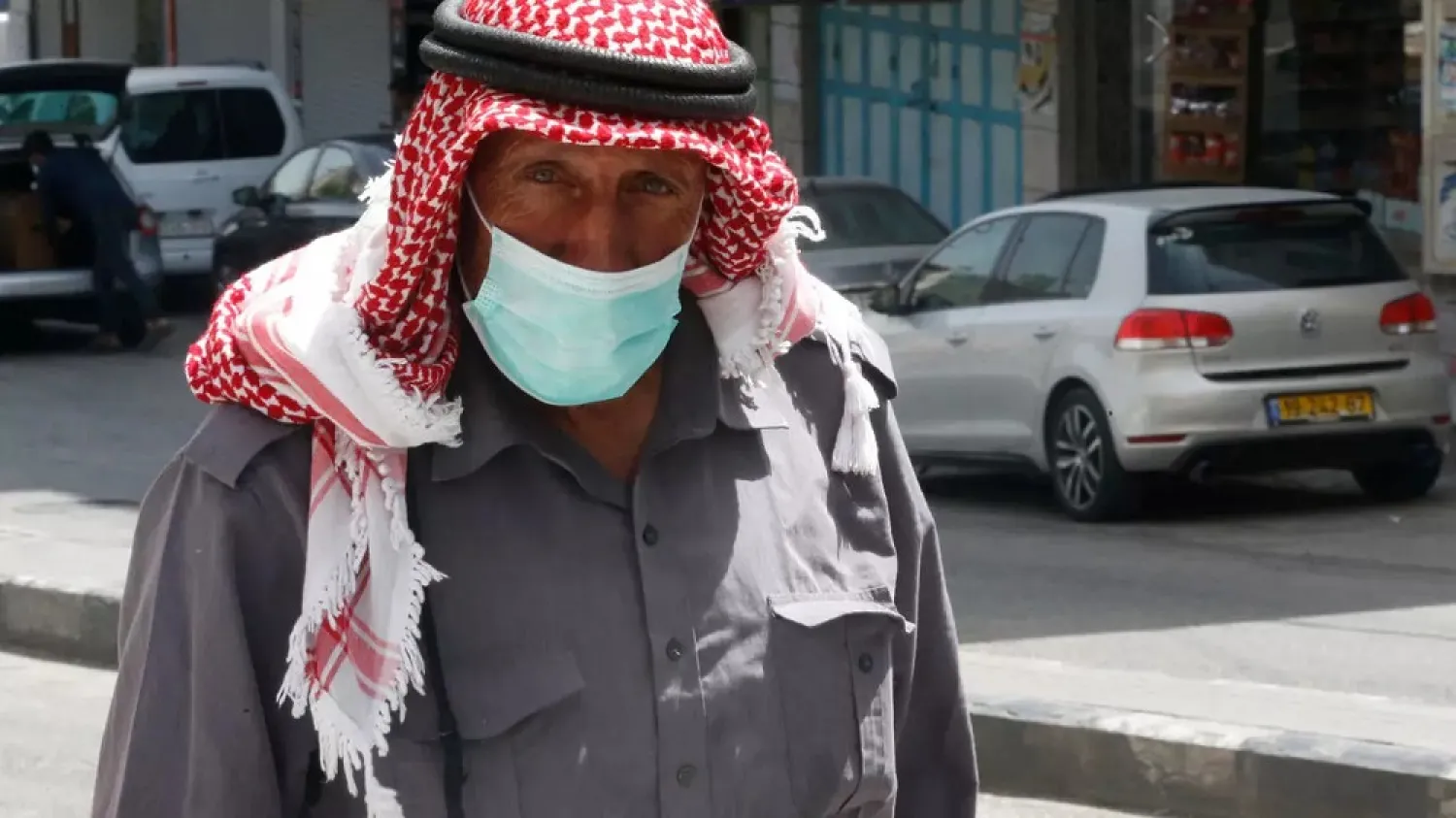 Coronavirus cases have more than doubled in a week in the occupied West Bank. (AFP)