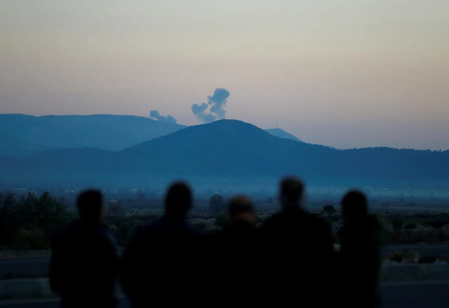 Smoke rises from Syria's Afrin region, as it is pictured from near the Turkish town of Hassa, on the Turkish-Syrian border in Hatay province, Turkey January 20, 2018. REUTERS/Osman Orsal/File Photo
