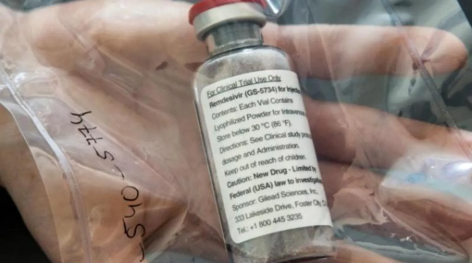 عقار «ريمديسيفير» المضاد للفيروسات (أرشيفية - أ.ف.ب)