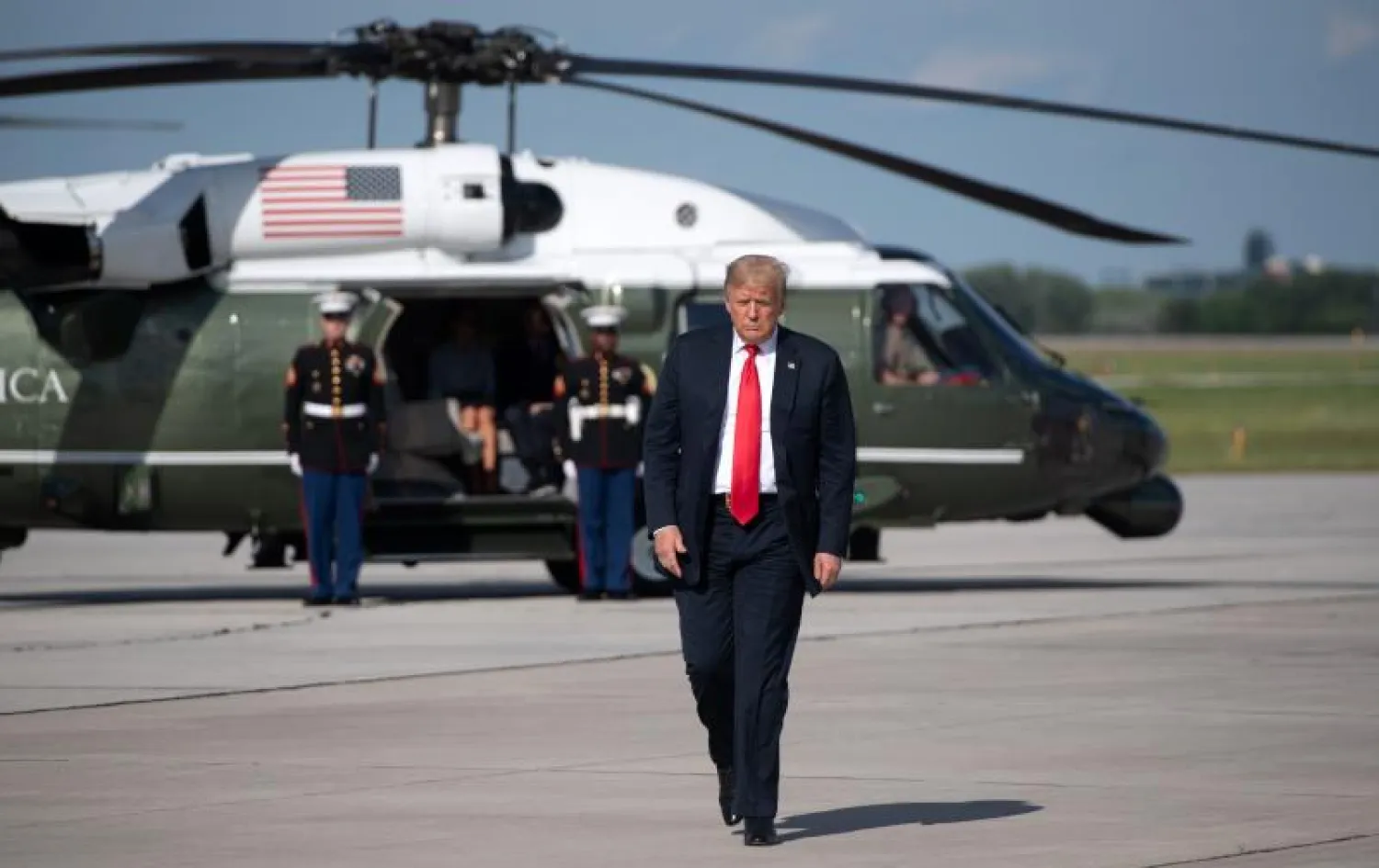 الرئيس الأميركي دونالد ترمب (أ .ف.ب)