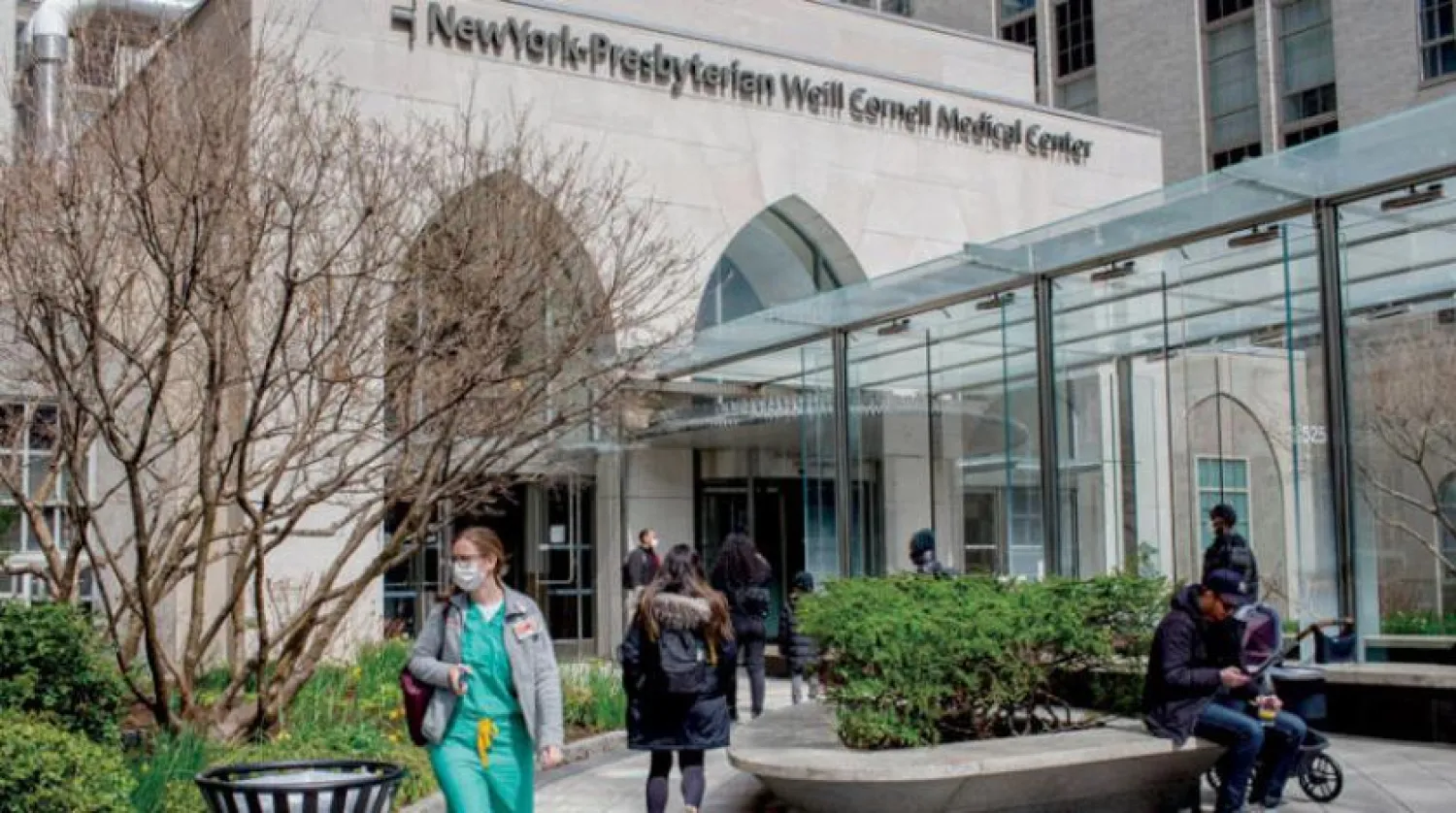 Manhattan'daki Weill Cornell Hastanesi’nde yüzlerce koronavirüs hastası ağırlandı. (New York Times)