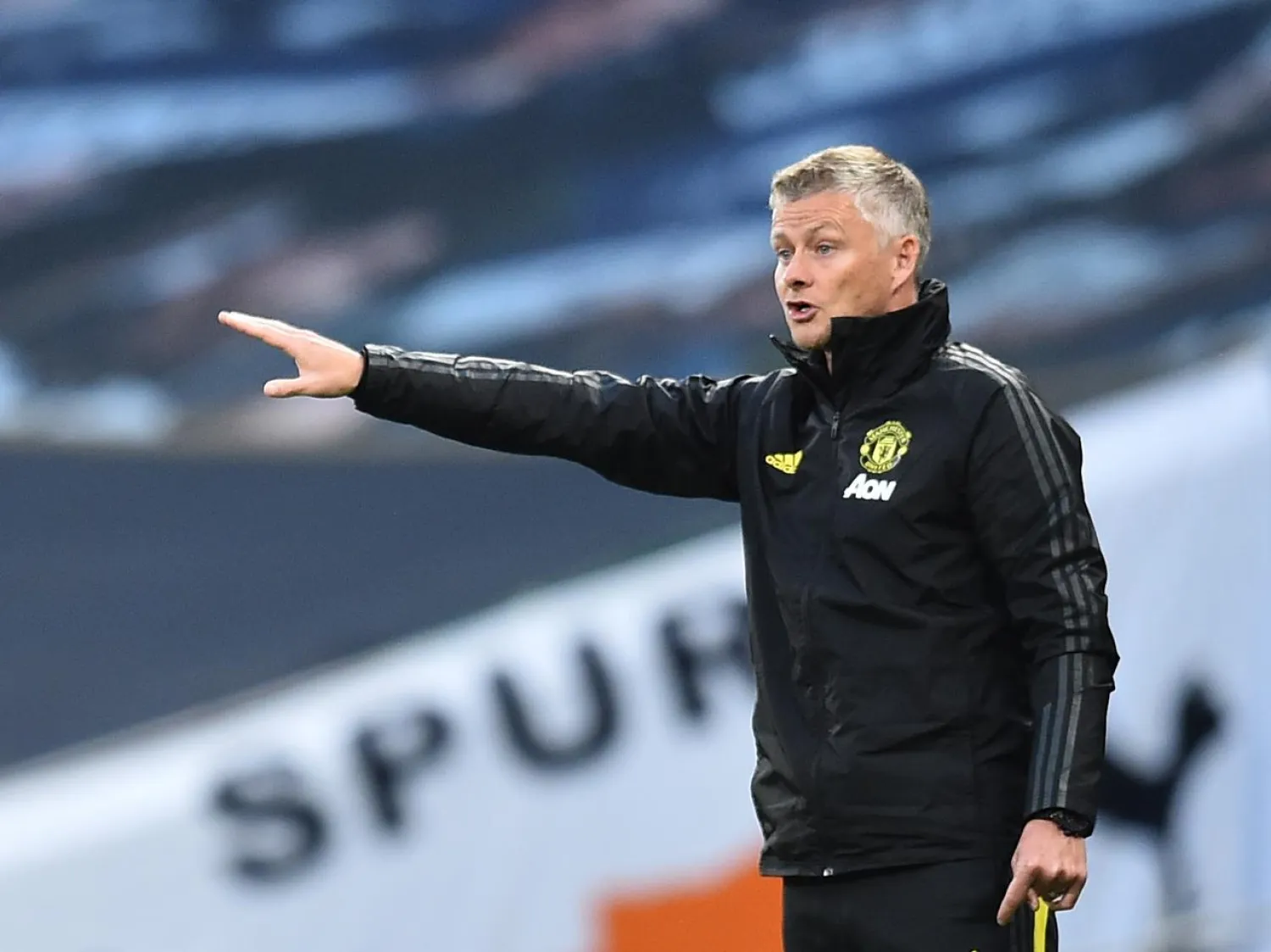 Manchester United manager Ole Gunnar Solskjaer. (Reuters)